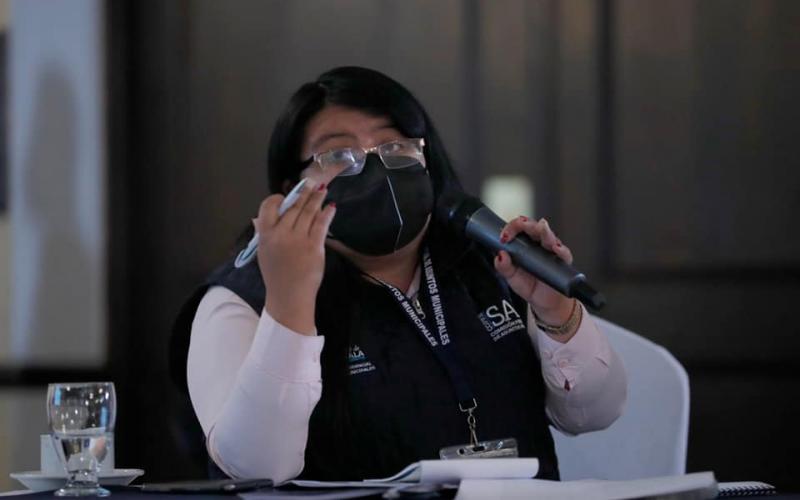 Sub directora de la Copresam, Licda. Cristina Velásquez