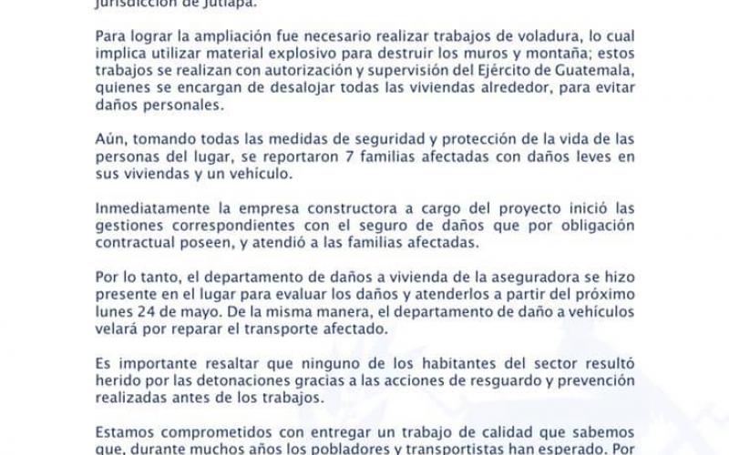 Información importante