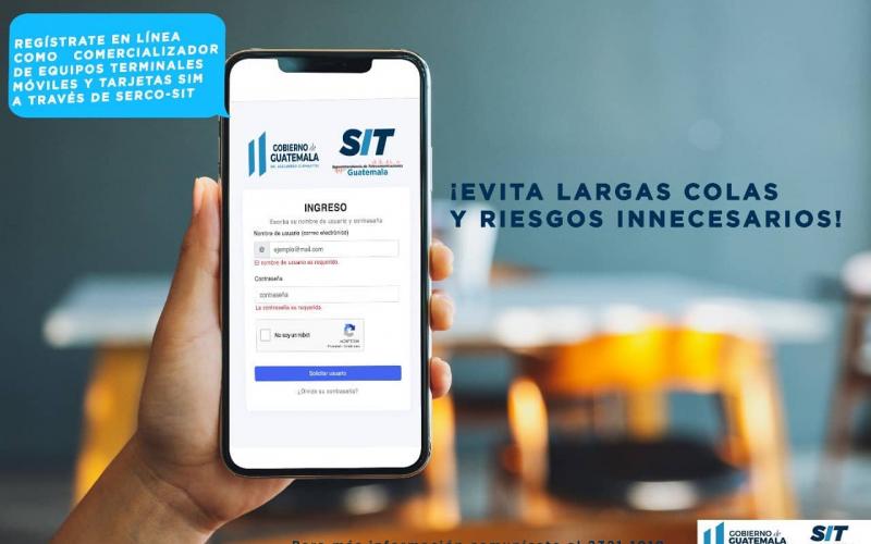 !Regístrate ya, en línea¡