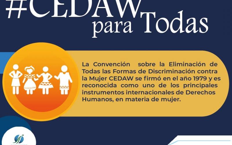 La Convención sobre la Eliminación de Todas las Formas de Discriminación Contra la Mujer (conocida por sus siglas en inglés CEDAW)