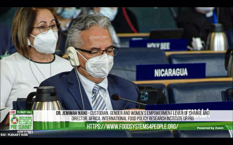 Foto Pre-Cumbre sobre Sistemas Alimentarios 