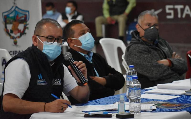 Equipo de Copresam en Patzicía 