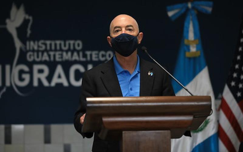 Secretario de Seguridad Nacional, Alejandro Mayorkas
