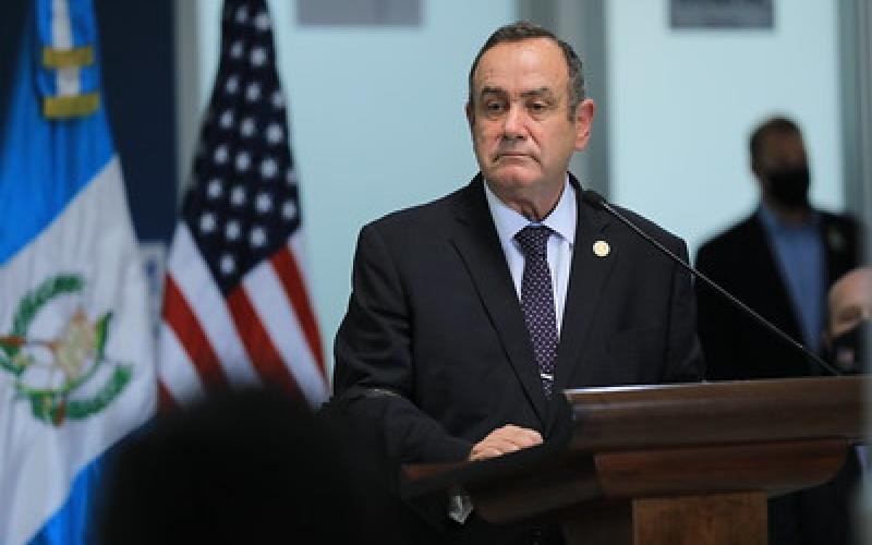 Presidente Alejandro Giammattei