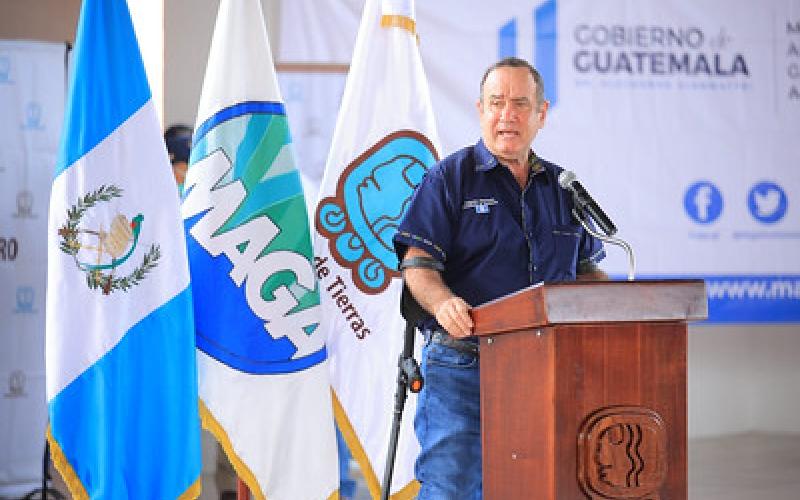 Presidente Alejandro Giammattei