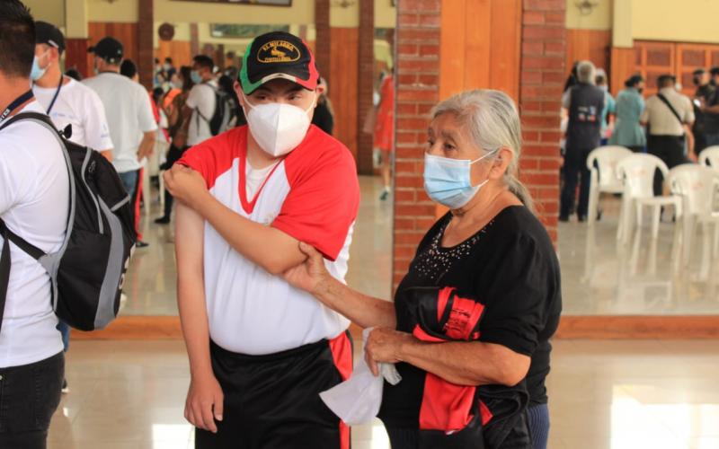 Puesto de vacunación "Mariscal Zavala"