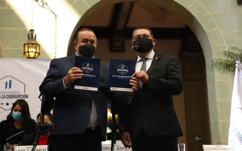 Acto de entrega oficial de Informe de Gestión