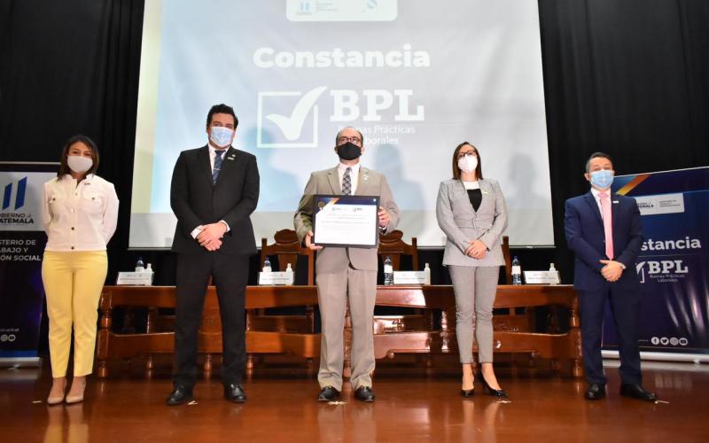 Constancia de Buenas Prácticas Laborales (BPL