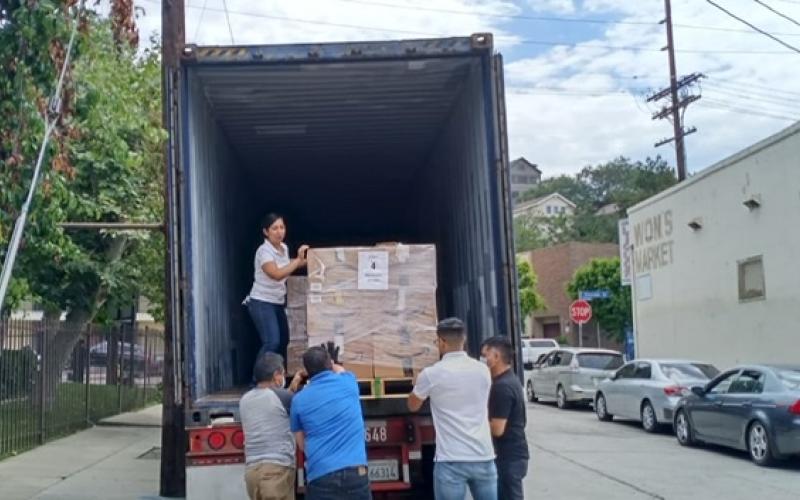 Donación de Los Ángeles