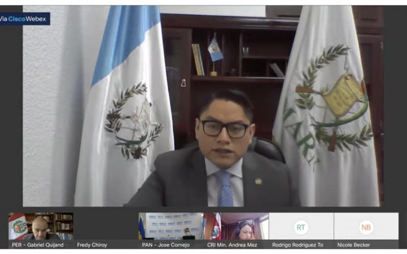 El cambio climático, los ecosistemas y el desarrollo sostenible, fueron los temas destacados durante el panel ministerial