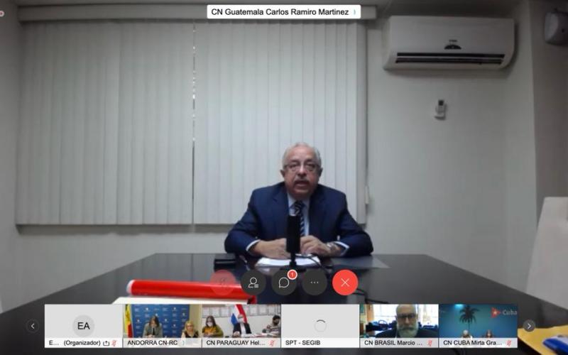 Viceministro Carlos Ramiro Martínez 