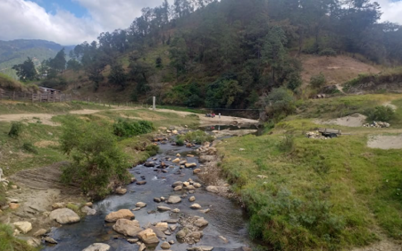 Río Caquil en Quiché