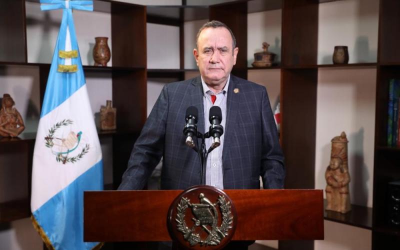 Presidente Alejandro Giammattei