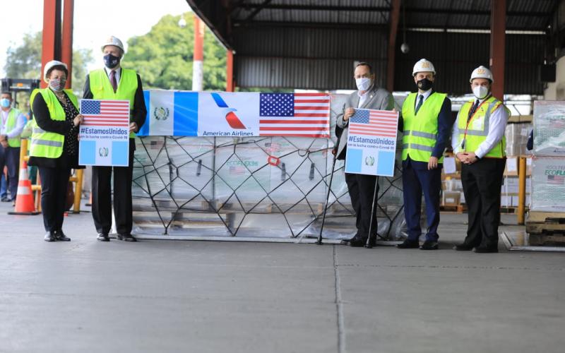 Recepción de vacunas. 