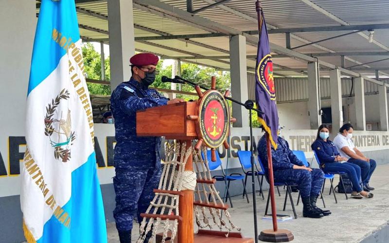 Inauguración del Curso de Piscicultura en la Brigada de Infantería de Marina