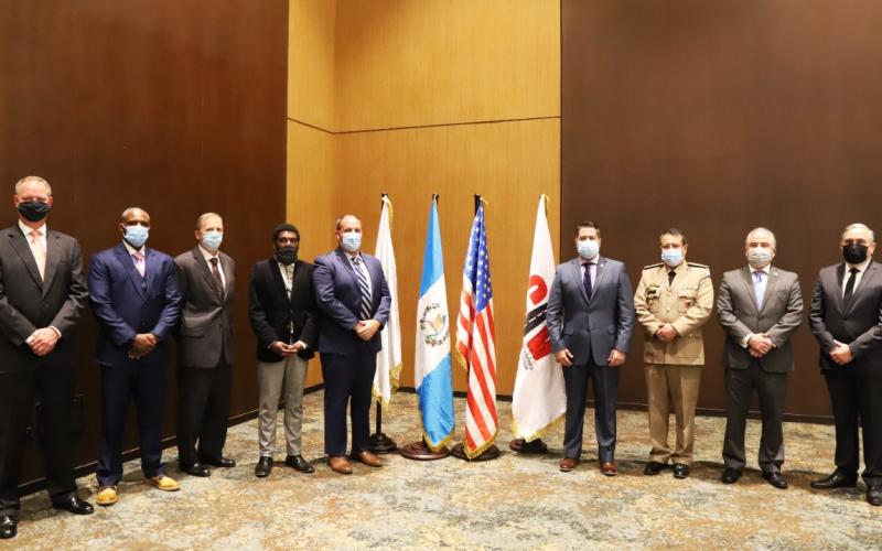 Reunión de cierre de autoridades portuarias de Guatemala y el Servicio de Guardacostas de EE:UU