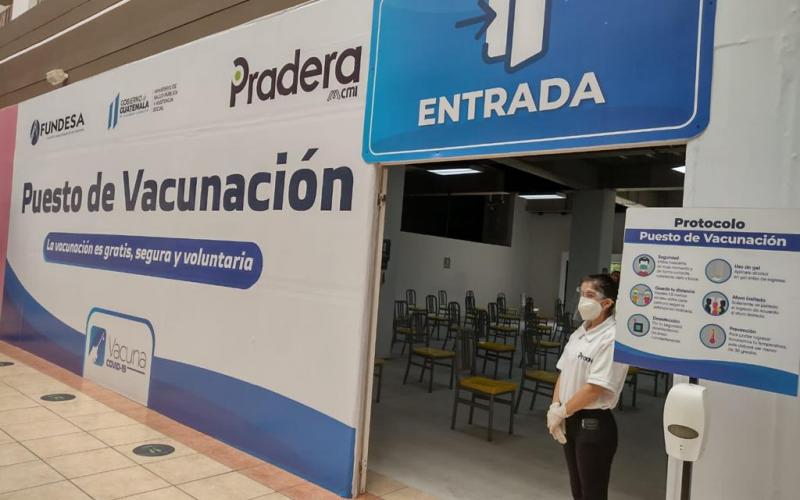 Puesto de vacunación 