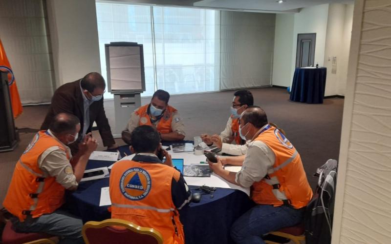 Participación de delegados de la CONRED en taller por actualización del PNR. 