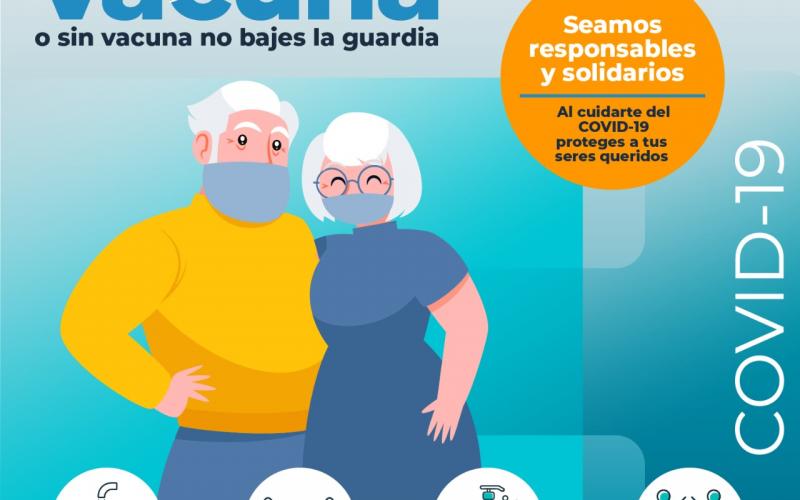  Recuerda practicar constantemente las medidas de higiene y prevención ante el COVID-19, con esto proteges tu salud y la de tus seres queridos. 