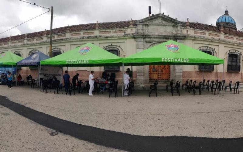 Puesto de vacunación