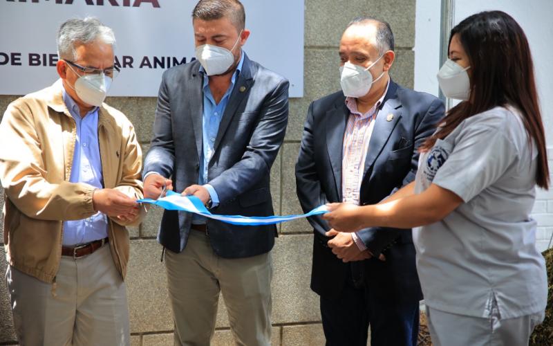 MAGA inaugura Centro de Atención Primaria para animales en riesgo