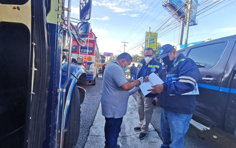 DGT en operativo de supervisión