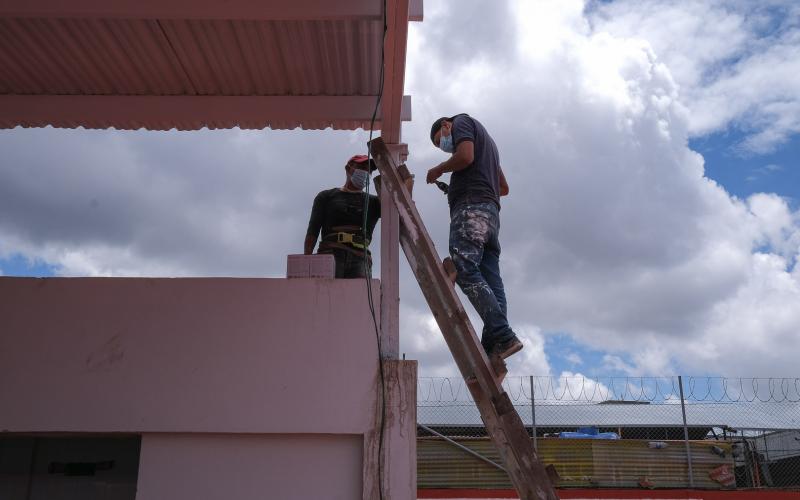 Los últimos detalles están por terminar 