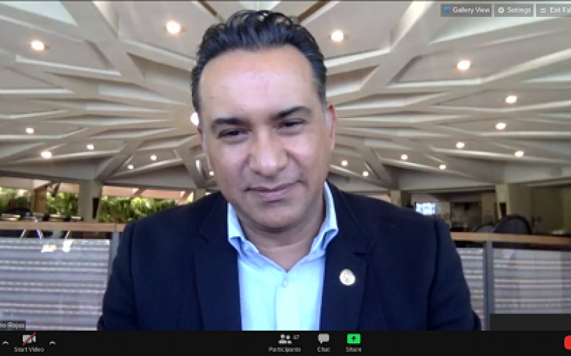 Ministro de Ambiente y Recursos Naturales, Mario Rojas Espino