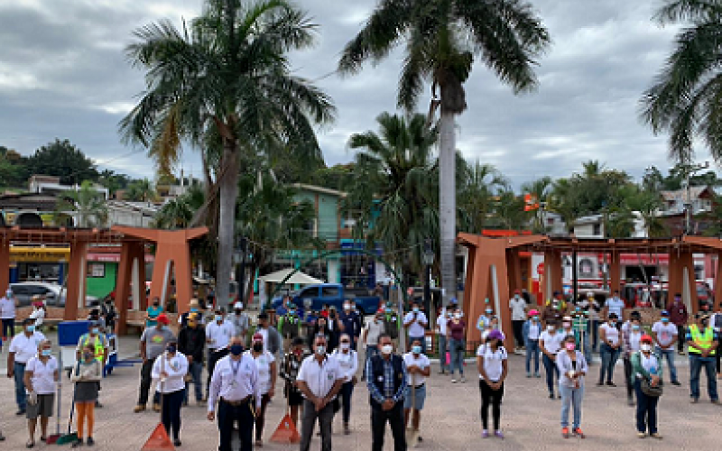 Morazán, El Progreso se une a la campaña Hacé tu parte