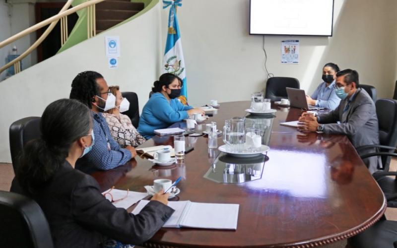 Cruz Roja Internacional destacó su anuencia en realizar un trabajo conjunto con COPADEH.