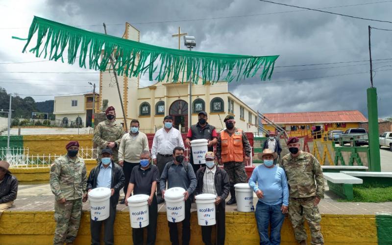 Entrega de Ecofiltros 