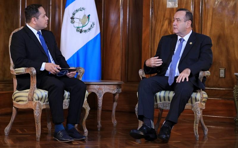 Presidente Alejandro Giammattei