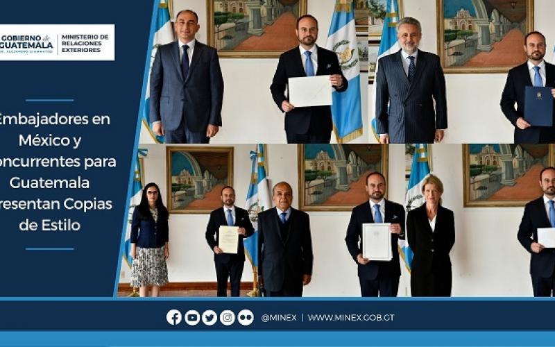 Presentan Copias de Estilo a Canciller Pedro Brolo