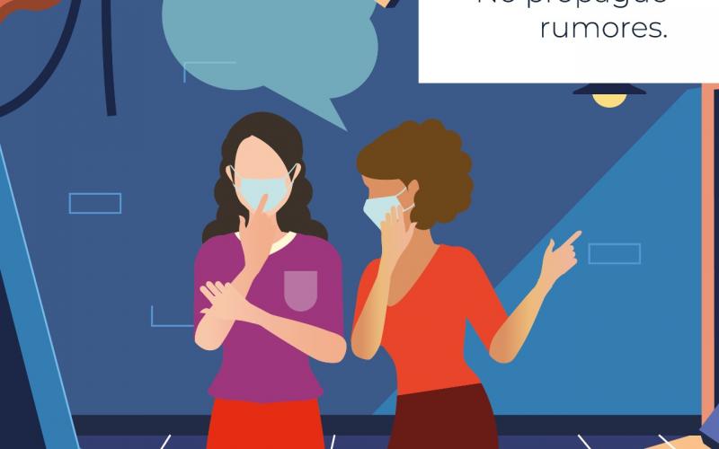 La SE-CONRED recomienda no propagar rumores y mantenerse informado a través de la página web y redes sociales de la institución.