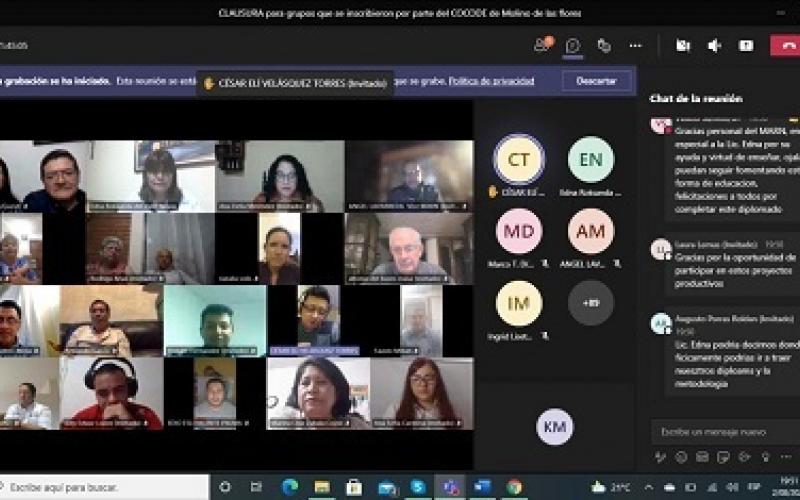 Diplomado sobre cambio climático.