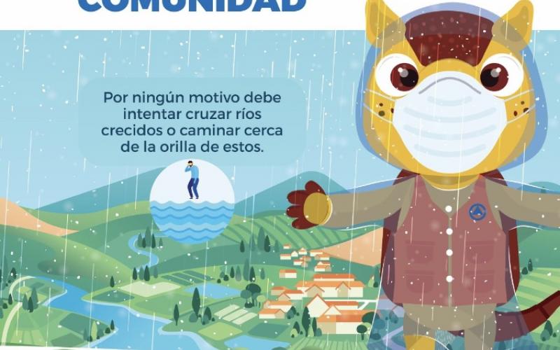 Recomendación por lluvia en tu comunidad.