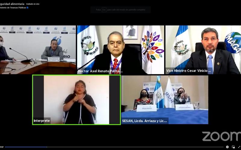 Viceministro de Política del Mides presenta proyecto de presupuesto 2022