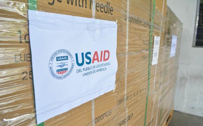 USAID donación