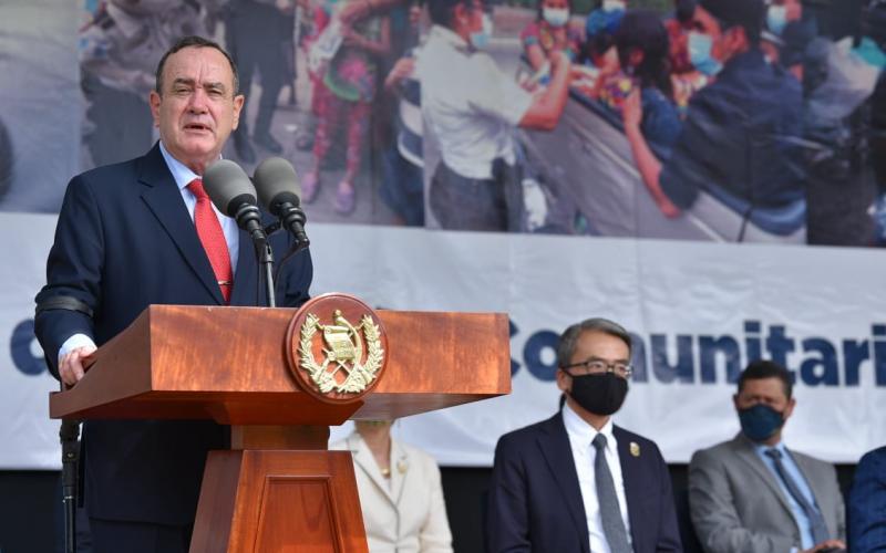 Presidente Alejandro Giammattei