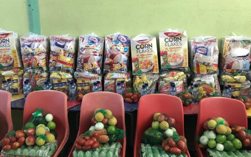Esta semana inició la séptima entrega de alimentos a niños y niñas inscritos en el programa Hogares Comunitarios de SOSEP.