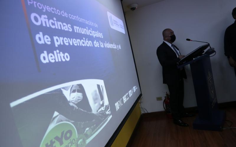 Presentan propuesta para conformar oficina municipal de prevención en Villa Nueva