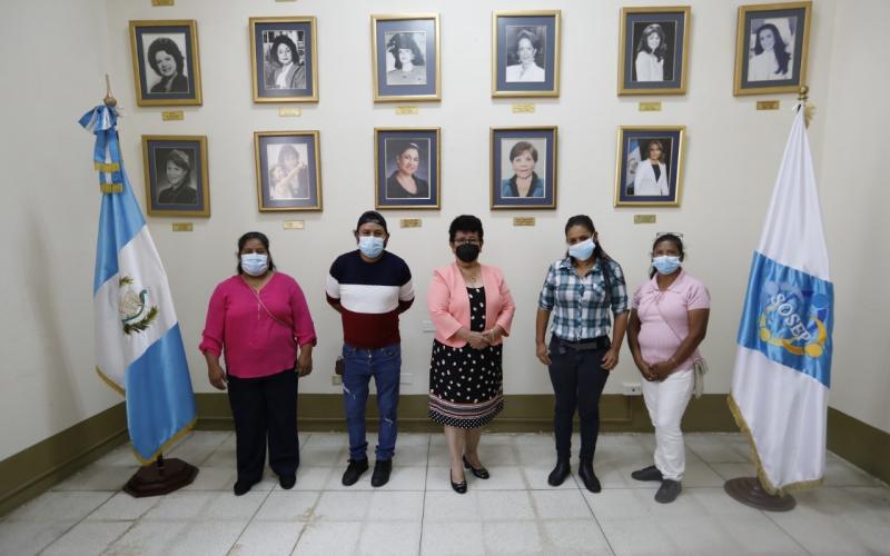 Foto oficial de la reunión con la Asociación San Judas Tadeo