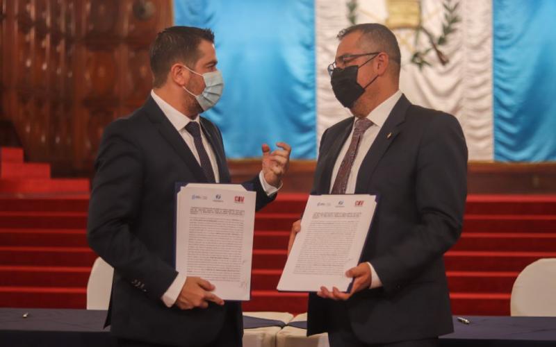 Firma de convenio de cooperación interinstitucional entre el Ministerio de Comunicaciones y el Ministerio de Cultura