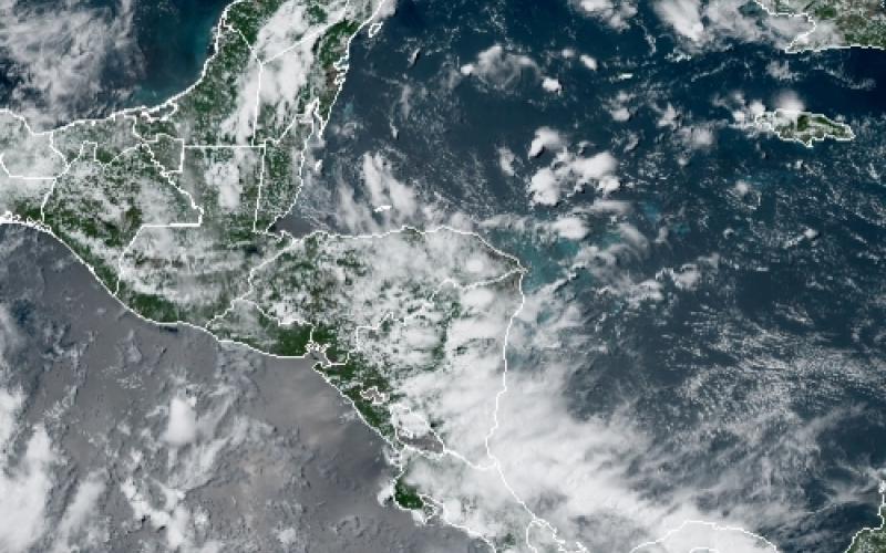 Imagen satelital. Fuente: NOAA.