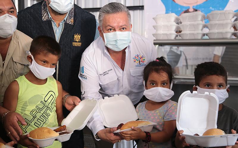 Inauguración comedores sociales en Escuintla