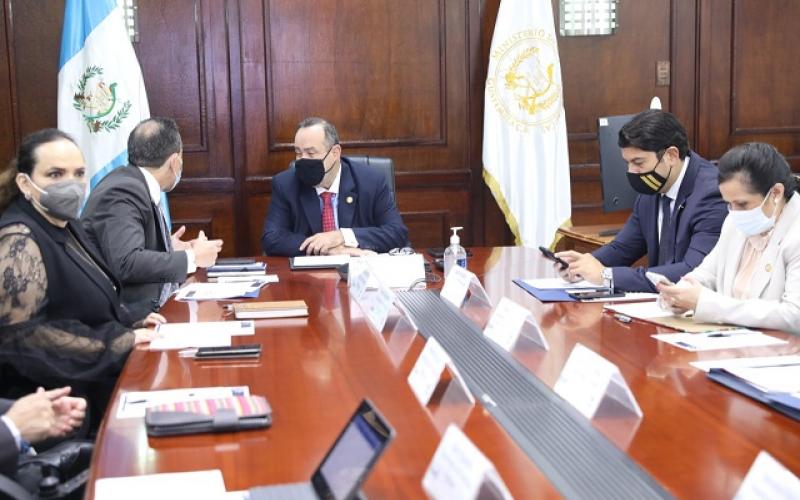 Presidente Alejandro Giammattei