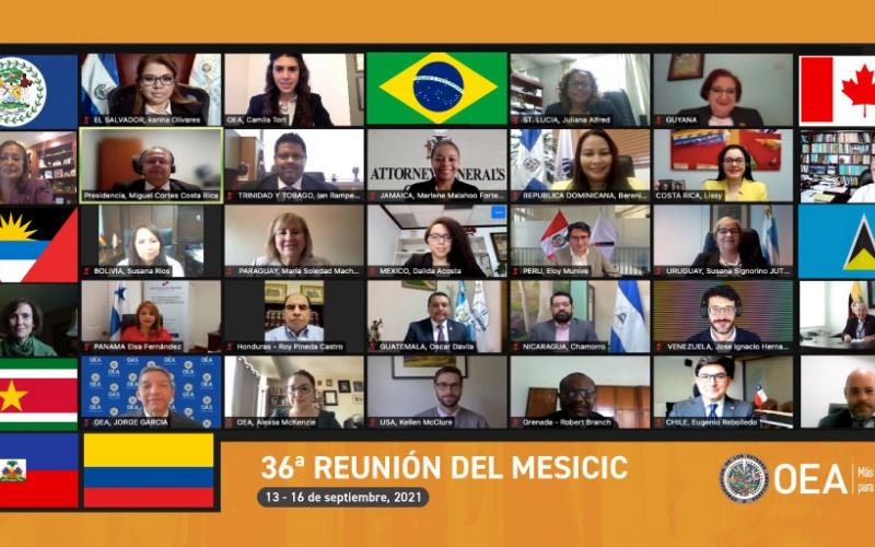 Reunión del Comité de Expertas y Expertos del Mecanismo de Seguimiento para la Implementación de la Convención Interamericana contra la Corrupción (MESICIC).