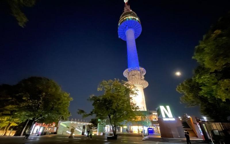 Torre Namsan en Corea