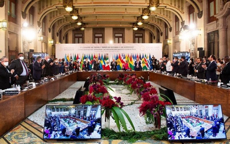 Cumbre Celac. Foto Gobierno de México