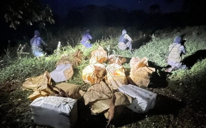 Ejército de Guatemala apoya el combate de las amenazas provenientes del crimen organizado transnacional